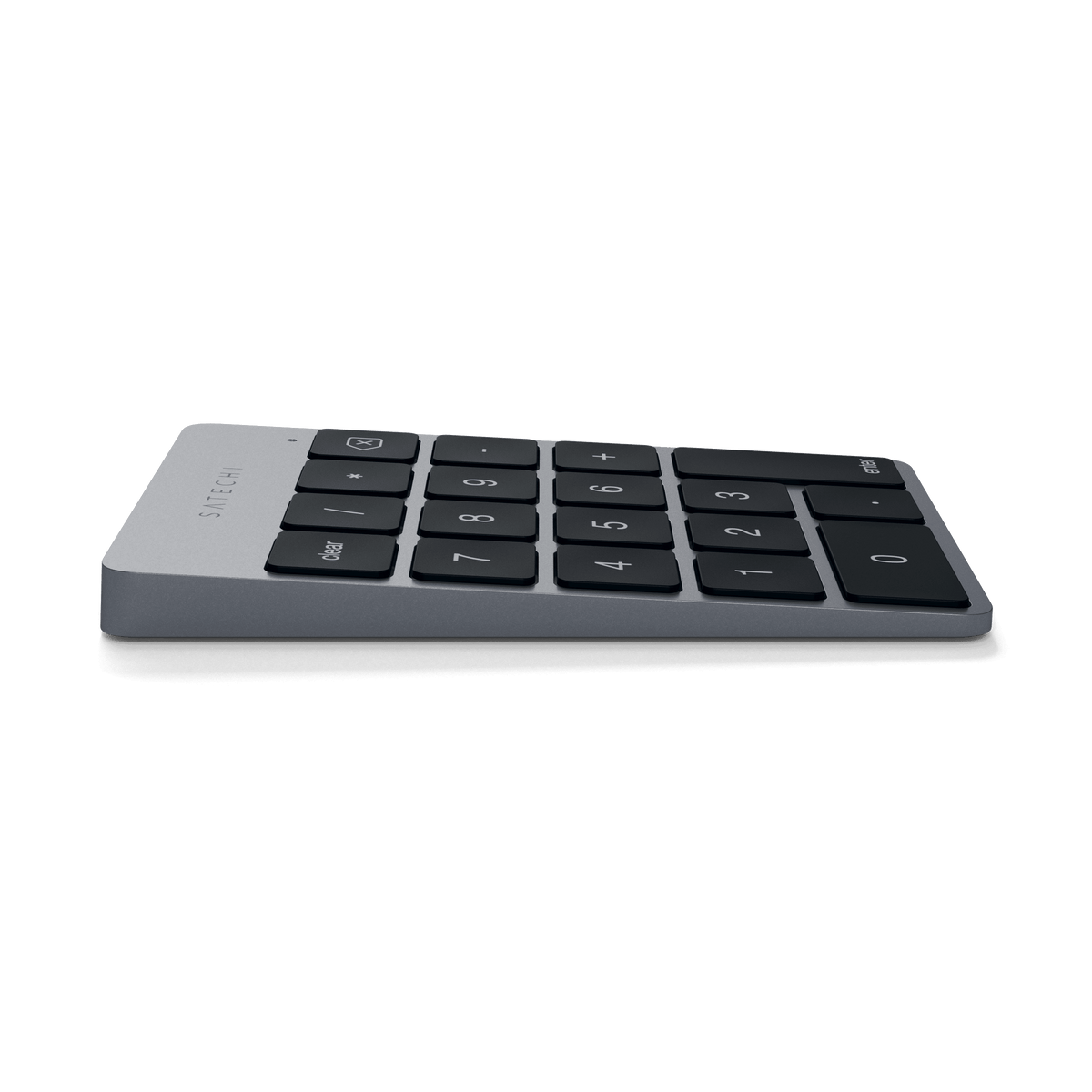 Aluminum Slim Rechargeable Bluetooth Keypad