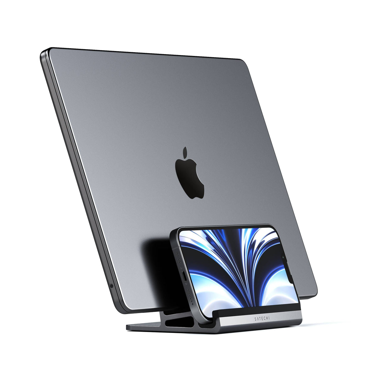 Dual Vertical Laptop Stand