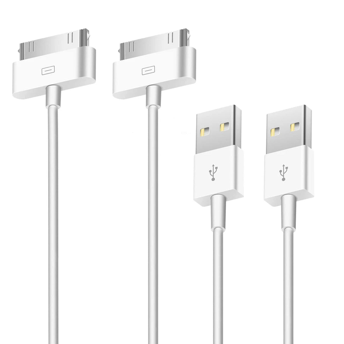 200PCS 3FT 30 pin USB Charging Data Cable Cord for iPad 1/2/3 iPod Nano 1-6 LOT