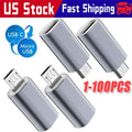 Type C Female to Micro USB Male Port Converter Charge Data Sync Adapter Lot