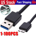 Micro USB 3.0 Cable High Speed Data SYNC For HDD External Hard Drive LOT