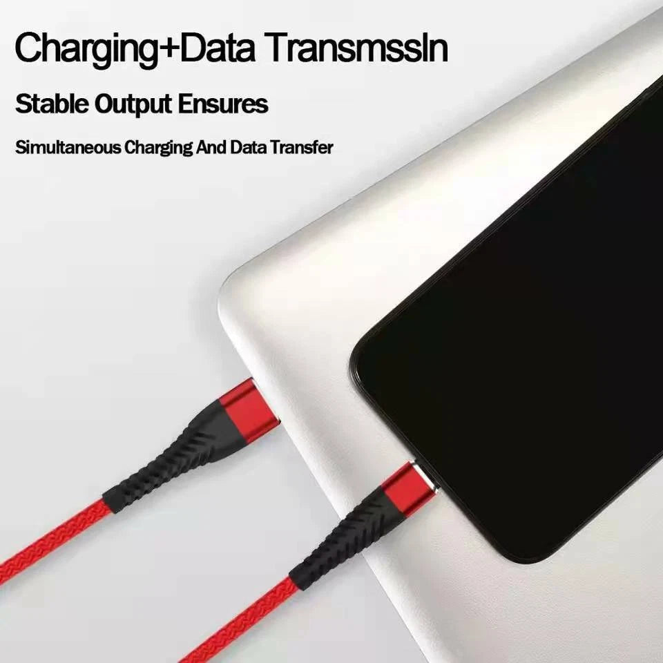 Braided USB C Type C Fast Charging Data Cable Cord for iPhone 16/15 Pro Max 15