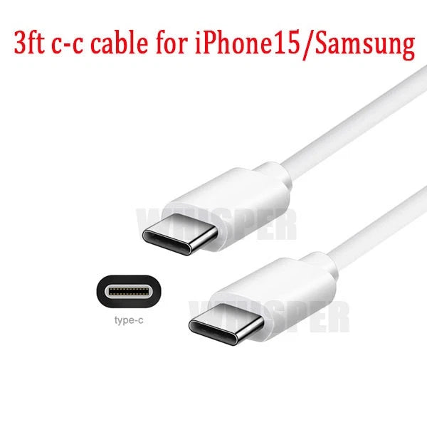 120W 4-Port USB C Fast Wall Charger Block All Cell Phone 16 15 13 11 X iPad lot