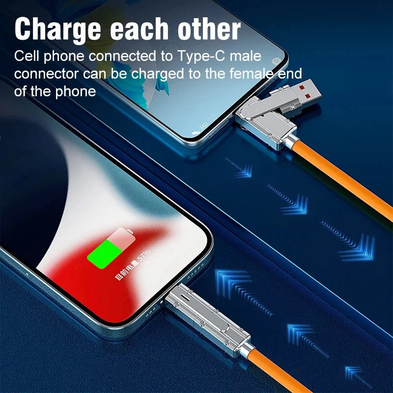 120W 4-Port USB C Fast Wall Charger Block All Cell Phone 16 15 13 11 X iPad lot