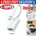To Camera USB Female OTG Connector Adapter Cable For Apple iPhone iPad iPod lot
